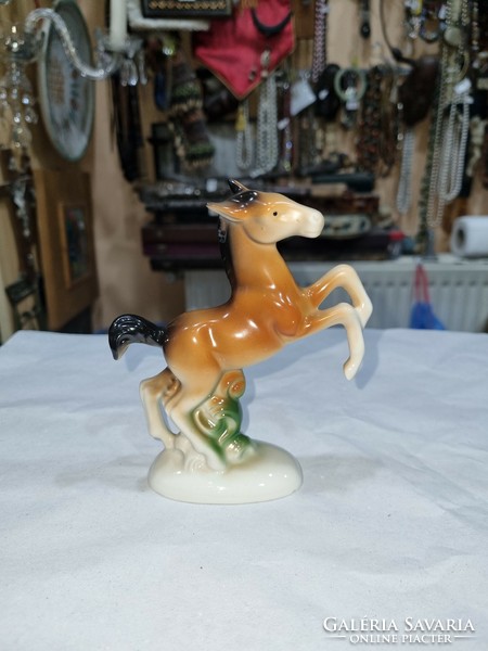 German porcelain horse figure