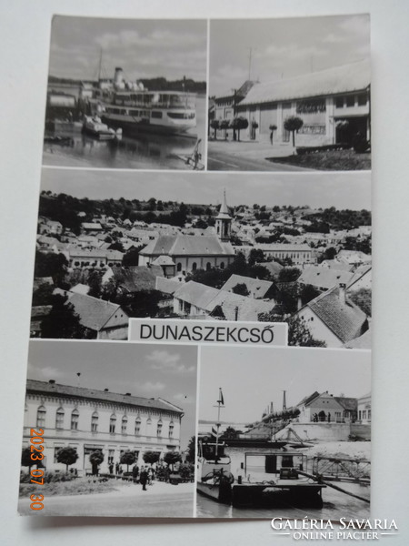 Old postcard: Danube Pipe, details (1974)