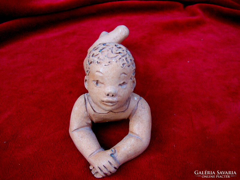 Erzsébet Illár natural ceramics: the child - art&decoration