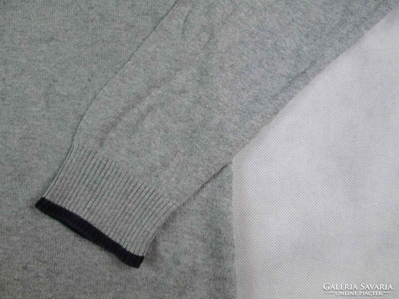 Original superdry (m) elegant long-sleeved gray men's elastic pullover