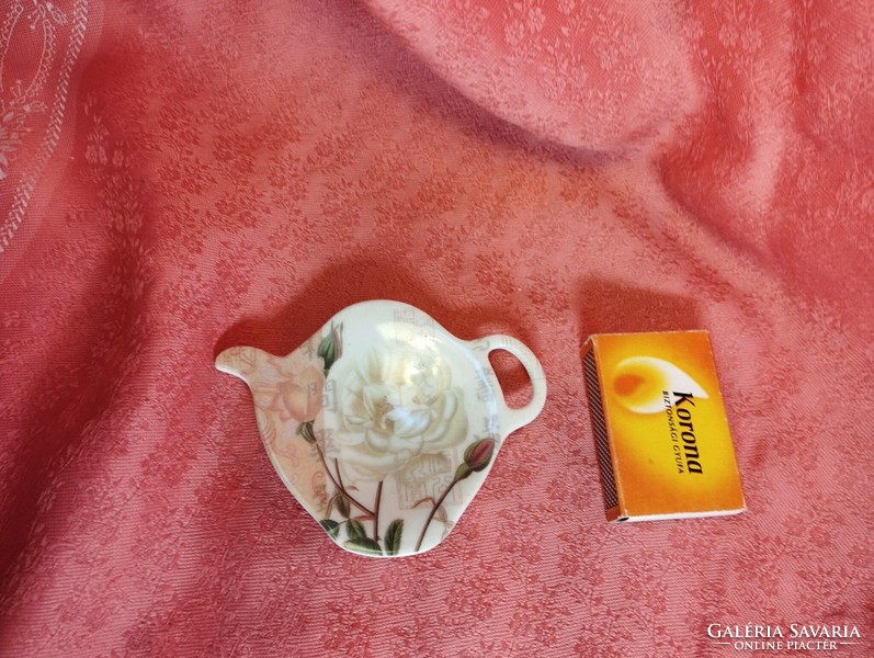 Rózsás teafilter tartó , konyhai kiegészítő