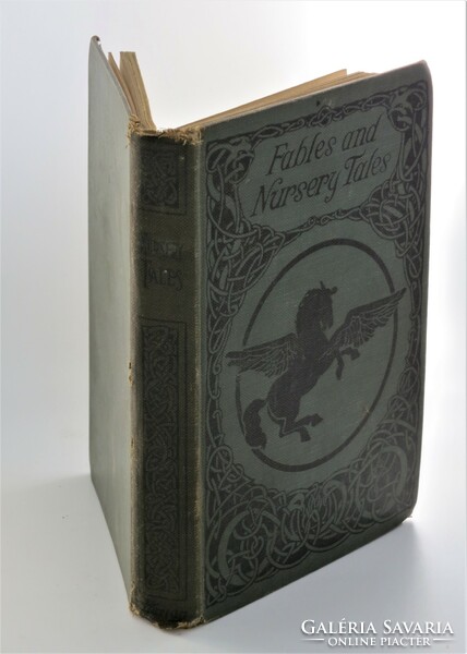 Fables and nursery tales - antique illustrated English storybook from the 1910s