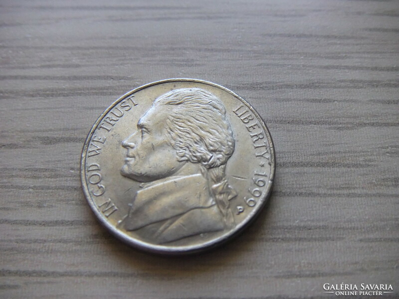 5 Cents 1999 ( p ) usa