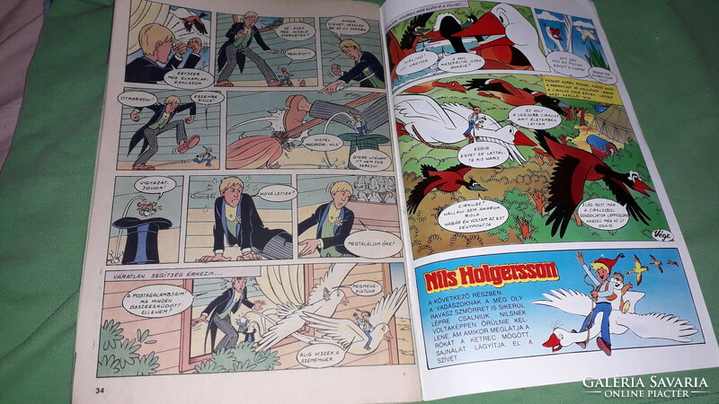 Retro nils holgerson - kandi pages 24. Number of comic book magazine according to the pictures