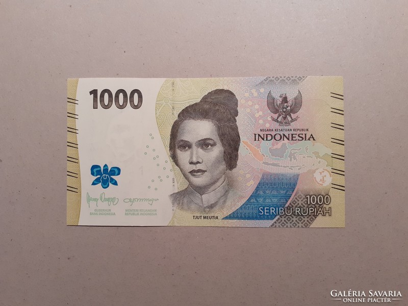 Indonézia-1000 Rupia 2022 UNC