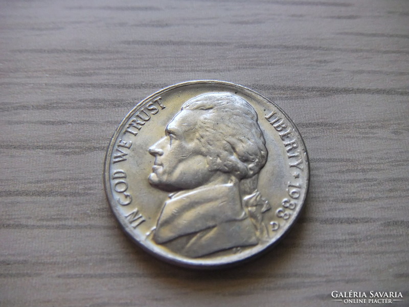 5 Cents 1988 (d) usa