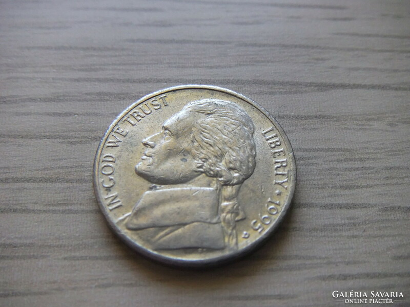 5 Cents 1995 (d) usa