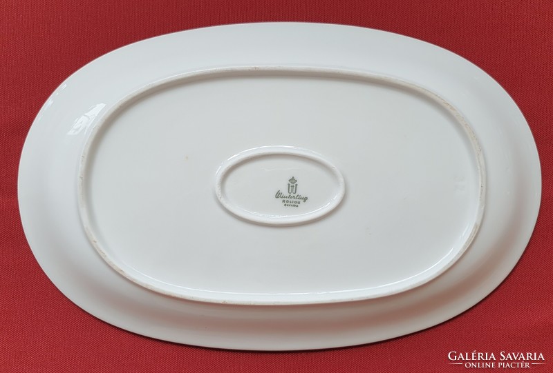 Winterling röslau bavaria german porcelain serving platter plate with golden edge