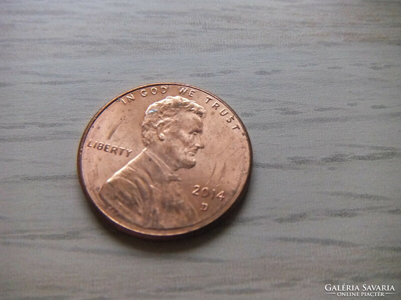 1 Cent 2014 ( D )  USA