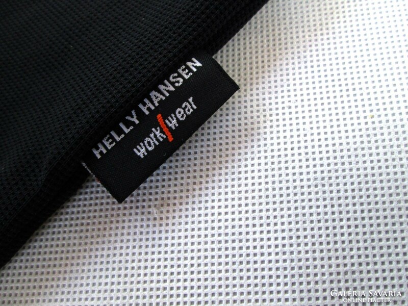 Original helly hansen (l) sporty elegant short sleeve men's collared t-shirt