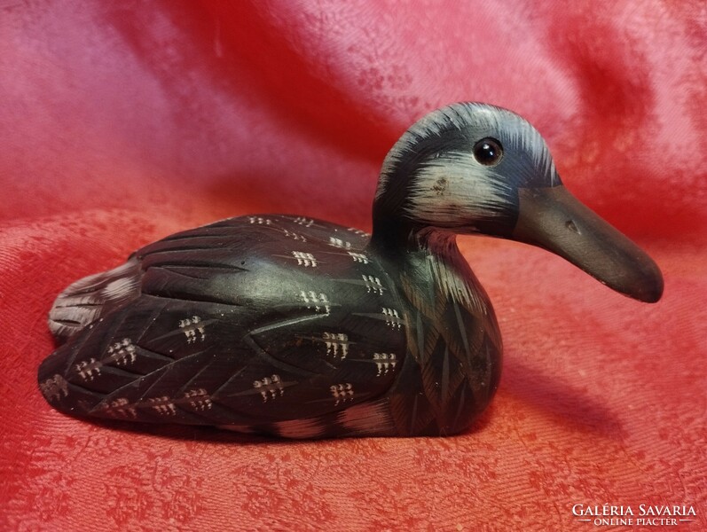 Stoneware miniature wild duck