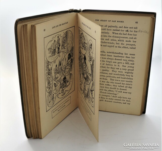 Fables and nursery tales - antique illustrated English storybook from the 1910s