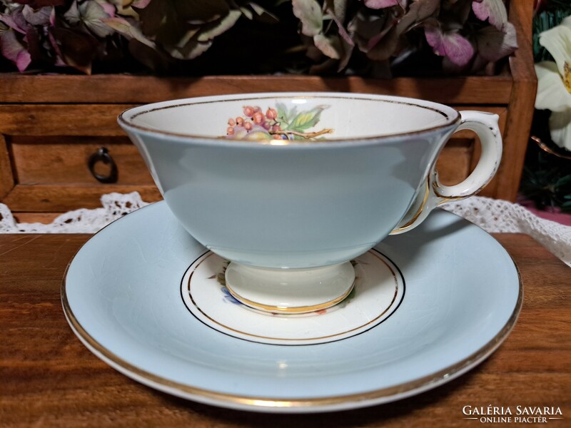 Royal Winton Vintige porcelán teáscsésze süteményes tányérral