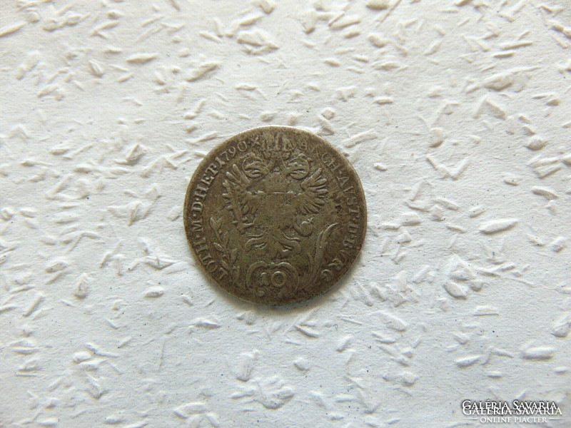 II. József ezüst 10 krajcár 1790 B