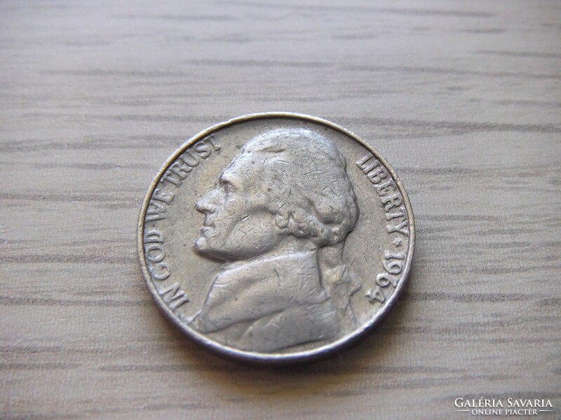 5 Cents 1964 ( d ) usa