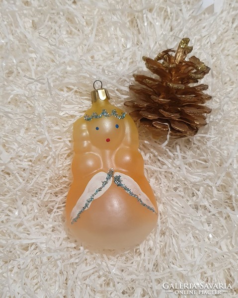 Christmas tree decoration - Soviet, retro princess /immaculate/