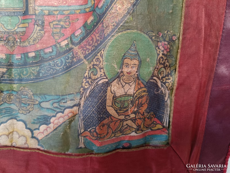 Antique tibetan buddhist thanka tibet buddha buddhism thangka 730 8344