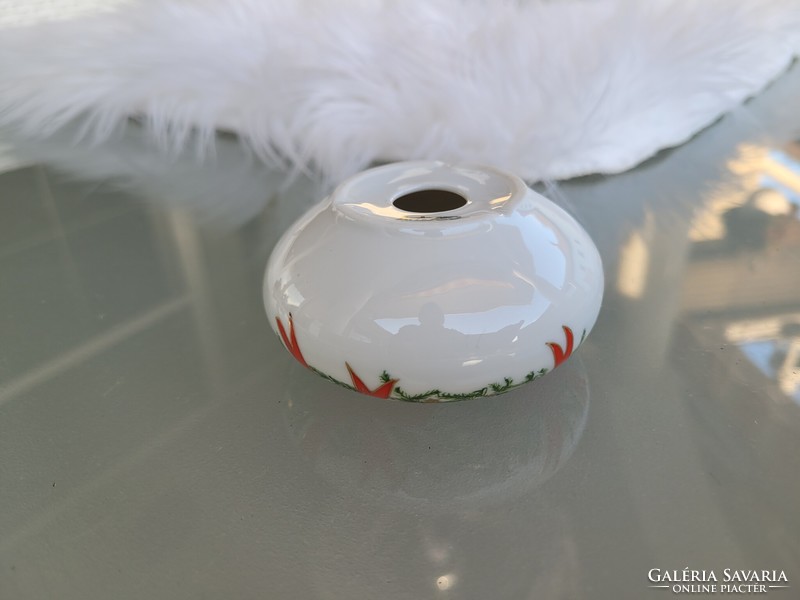 Christmas table candle holder Arzberg porcelain tea candle holder