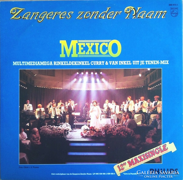 Zangeres Zonder Naam-Mexico(Multimediamega Rinkeldekinkel Curry & Van Inkel Uit Je Tenen Mix)(12")