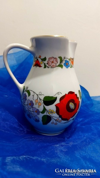 Kalocsa hand-painted porcelain water jug
