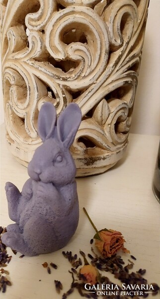 Soap Easter bunny lavender goat's milk