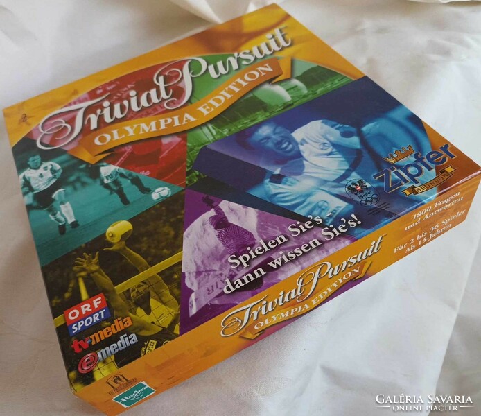 Trivial pursuit olympia edition. 1800 Questions about the sport - unopened inside