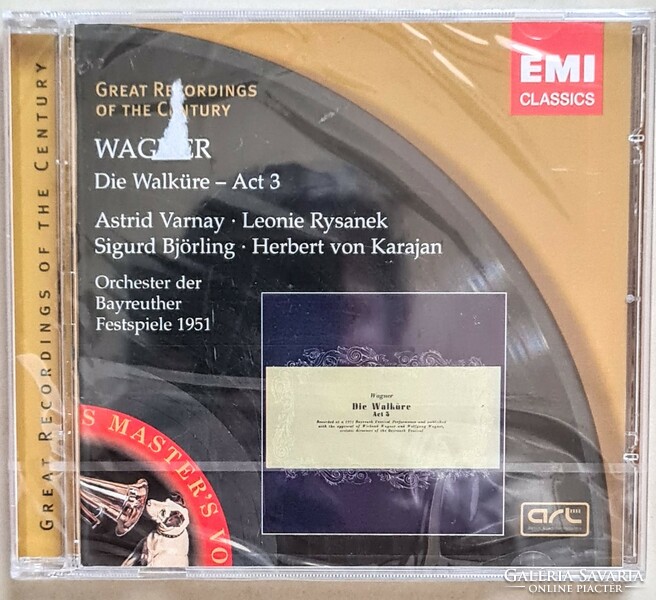 Wagner - die walküre - the walker 3. Act - opera - cd