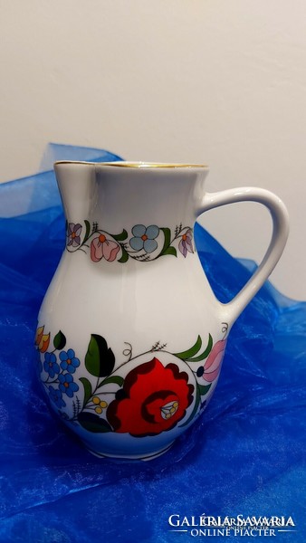 Kalocsa hand-painted porcelain water jug