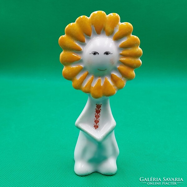 Retro rare collector's sunflower, flower figure from Cluj