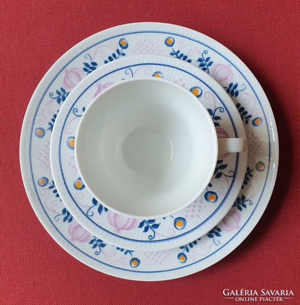 Seltmann weiden bavaria german porcelain breakfast set cup saucer small plate pouring sugar holder