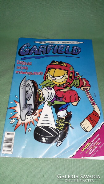 Retro 1998 /3 GARFIELD - 99.szám rajzos képregény magazin a képek szerint