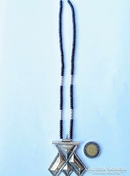 Tuareg khomissa necklace