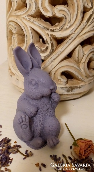 Soap Easter bunny lavender goat's milk