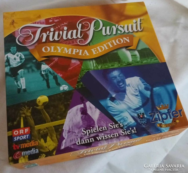 Trivial Pursuit Olympia Edition. 1800 questions about the sport - belül bontatlan