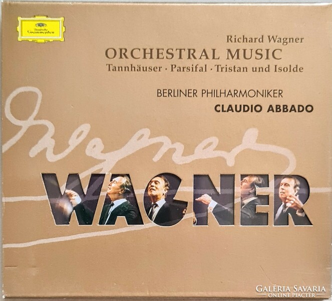 Claudio Abbado - Wagner: Orchestral Music - Tannhäuser, Parsifal, Tristan und Isolde (CD)