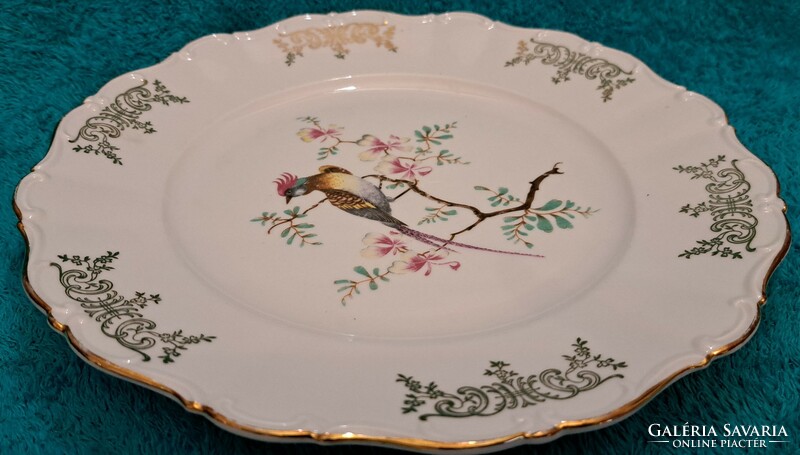 Bird porcelain plate (m4384)