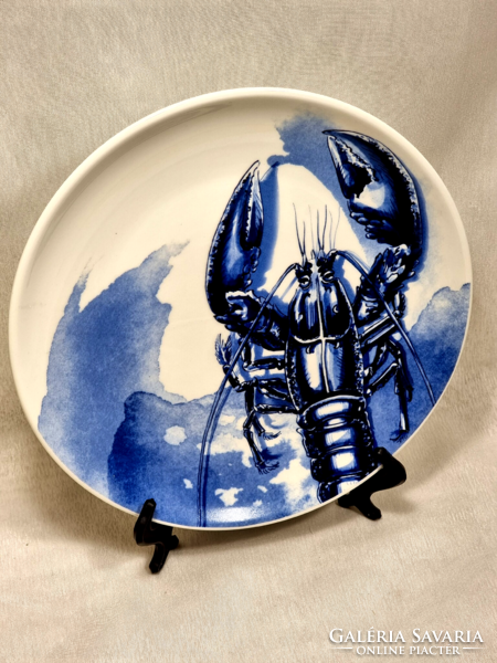 Dutch blue crab plate. Heinen delfts blauw. Creating new traditions