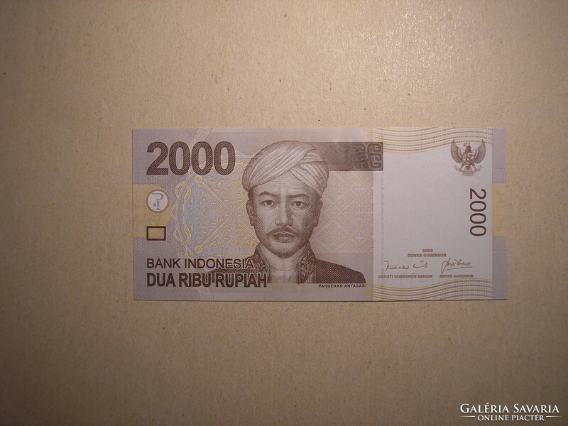 Indonézia-2000 Rupia 2009 UNC