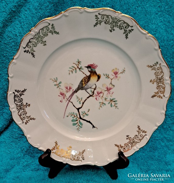 Bird porcelain plate (m4384)