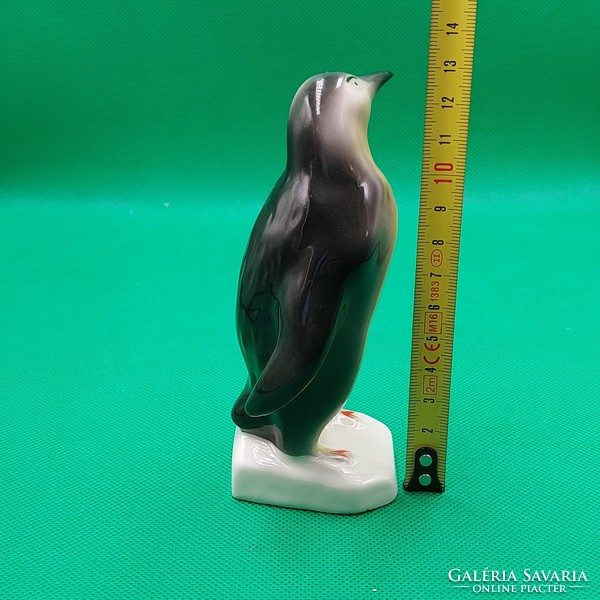 Retro porcelain penguin figure