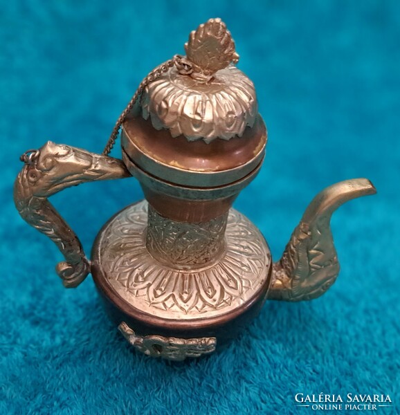 Tibetan copper teapot, oriental teapot (m4371)