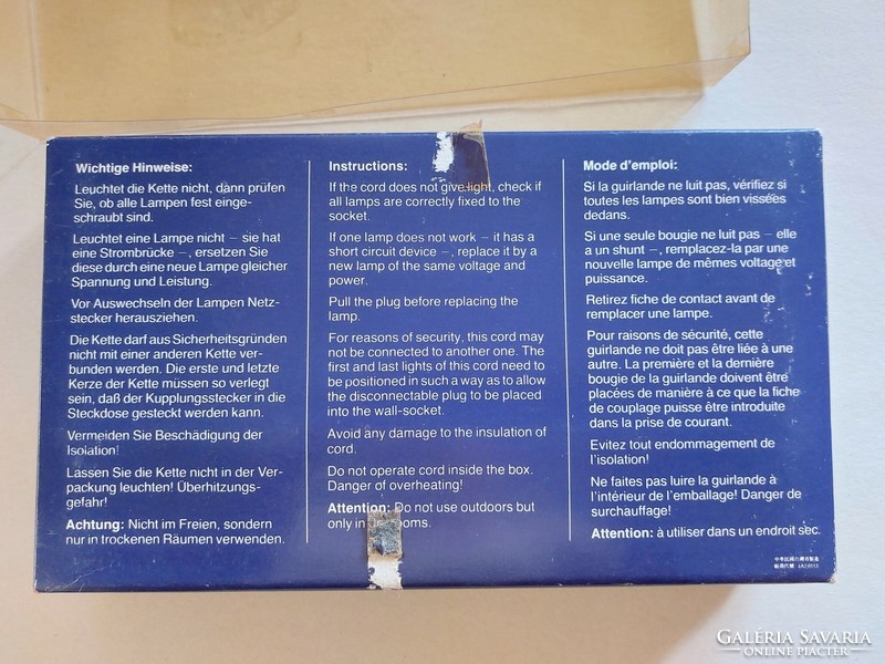 Retro karácsonyfa fényfűzér piros gyertyás csipeszes izzósor gyertya alakú égősor