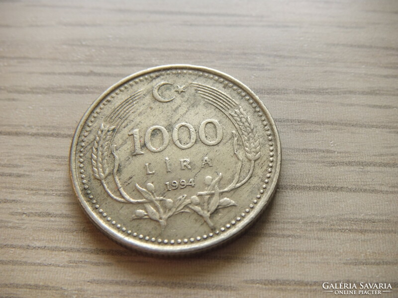 1000  Líra 1994  Törökország ( Török Font )