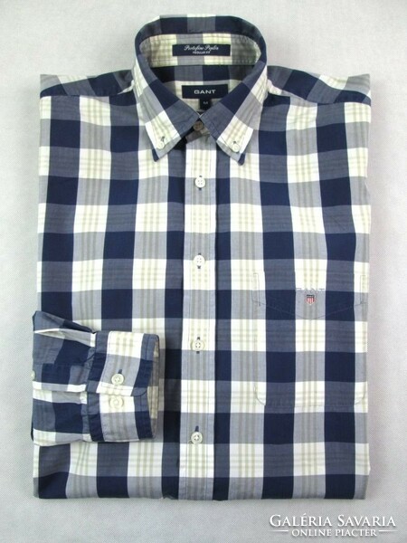 Original gant (m) checkered long sleeve men's shirt