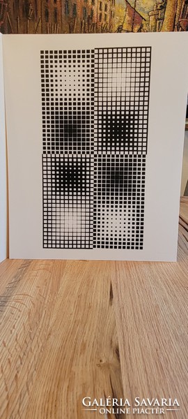 Victor Vasarely, Eredeti Kiadas 1973, 10db, CORPUSCULAIRES