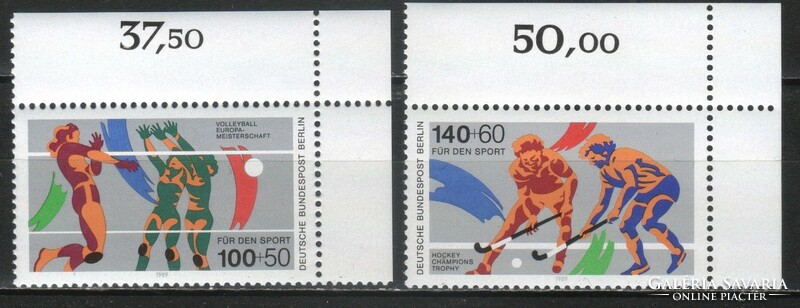 Postal cleaner berlin 1009 mi 836-837 EUR 7.00