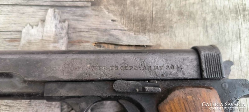 Rare Hungarian Horthy 29m pistol deactivated
