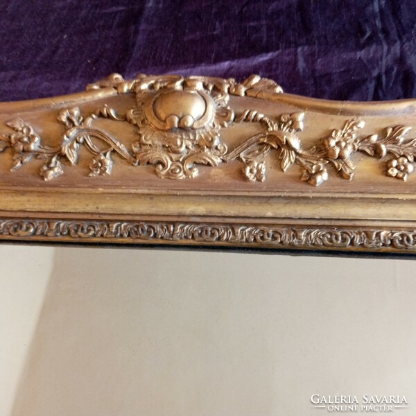 Antique carved mirror approx. 200 years old