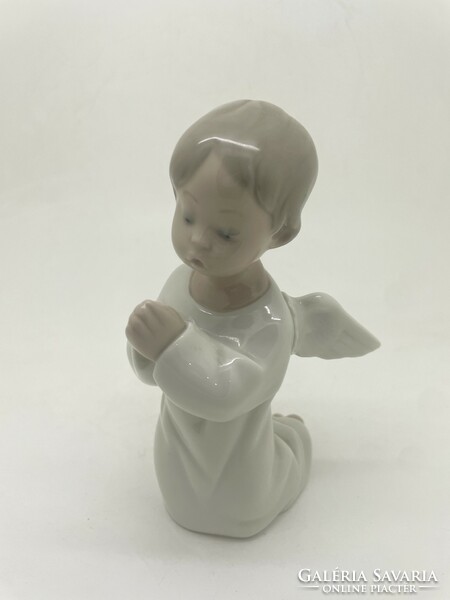 Lladro Spanish porcelain praying angel 13cm