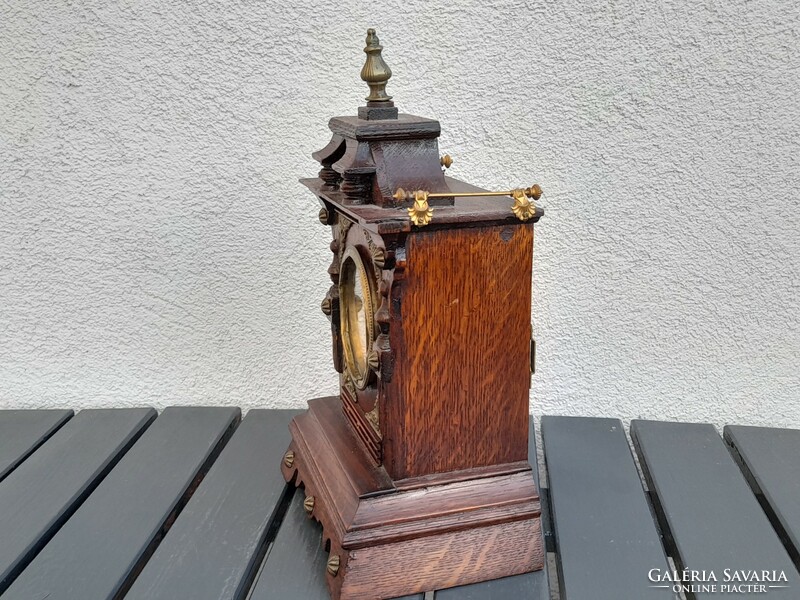 Fabulous rare antique Ferenc József table alarm clock